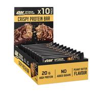 Optimum Nutrition Protein Bar Peanut Butter Crispy 65g - Case of 10