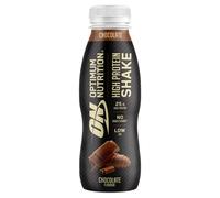 Optimum Nutrition High Protein Shake Bottles – Chocolate – Ready-to-Drink, No Added Sugar 12×330ml