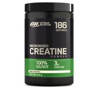 Optimum Nutrition Micronised Creatine Monohydrate Powder, Creatine, Unflavoured, Supplement to Improve Strength and Muscle Performance, Pre and Post