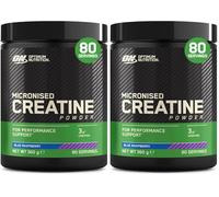 Optimum Nutrition Micronised Creatine Powder Flavoured, Blue Raspberry - 3 g creatine monohydrate per Serving, Muscle Fuel for high Intensity Training, 360 g, 80 Servings - Performance Support
