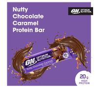 Optimum Nutrition Nutty Chocolate Caramel Protein Bar, 10 x 70