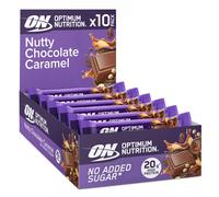 Optimum Nutrition Nutty Chocolate Caramel Protein Bar, 10 x 70
