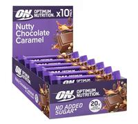 Optimum Nutrition Nutty Chocolate Caramel Protein Bar, 10 x 70 g