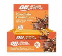 Optimum Nutrition Whipped Protein Bars, Low Calorie Snacks, Low Carb Low Sugar, Workout Snack for Men and Women, Chocolate Caramel Flavour, 10 x 60g