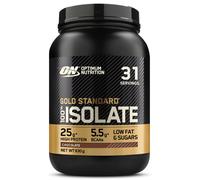 Optimum Nutrition ON Gold Standard 100% Isolate Pure Whey Protein, Naturally Occurring BCAAs and Glutamine, Pre and Post Workout, Chocolate Flavour,