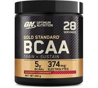 Optimum Nutrition Gold Standard BCAA Train + Sustain, Amino Acids Pre Workout Powder, Sports Drink with Vitamin C, Zinc, Magnesium and Electrolytes, Raspberry & Pomegranate Flavour, 28 Servings, 266 g
