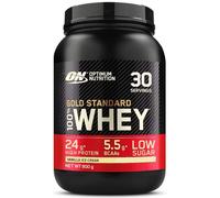 Optimum Nutrition ON Gold Standard Whey Protein Isolate Powder 900g Flavoured