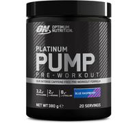 Optimum Nutrition ON Platinum Pump Pre-Workout, Intense Caffeine-Free Pre-Workout Food Supplement with Fruitflow, Beta-Alanine, L-