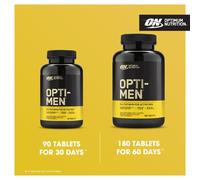 Optimum Nutrition Opti-Men Multi-Vitamin Supplements for Men with