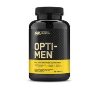 Optimum Nutrition Opti-Men Multi-Vitamin Supplements for Men with Vitamin D, Vitamin C, Vitamin B6 and Amino Acids, Unflavoured, 60 Servings, 180 Capsules