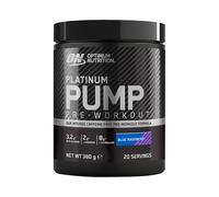 Optimum Nutrition Platinum Pump Pre-workout Blue Raspberry 380g