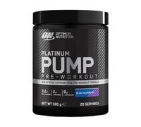 Optimum Nutrition Platinum Pump Pre Workout Caffeine Free Blue Raspberry Powder Flavour - 380g