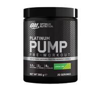 Optimum Nutrition Platinum Pump Pre Workout Caffeine Free Lemon & Lime Powder Flavour - 380g