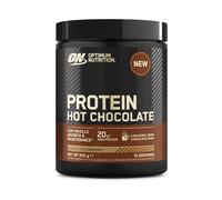 Optimum Nutrition Protein Hot Chocolate Hazelnut Powder, 20 g High Protein Per Serving, ProTherma Hydrolyzed Whey for Easy Mixing, Tasty Shake for Muscle Growth & Maintenance, 10 Servings, 350 g