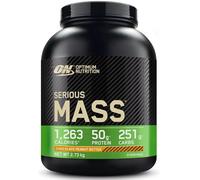 Optimum Nutrition Serious Mass 2.73kg Chocolate Peanut Protein Powder Gain Shake
