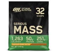 Optimum Nutrition Serious Mass 5.45kg Chocolate Peanut Butter Weight 16 Serving
