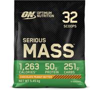 Optimum Nutrition Serious Mass, Chocolate Peanut Butter, 5.45 kg BBE 02/26