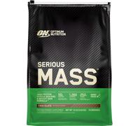 Optimum Nutrition Serious Mass Protein Powder, 5.45 Kg, 16 Servings | Chocolate, High Calorie Mass Gainer with Vitamins, Creatine and Glutamine, Supports Muscle Building