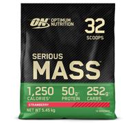 Optimum Nutrition Serious Mass,Strawberry Flavour, 16 Servings, 5.45KG