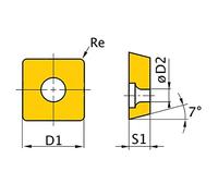 Optimum SNMG090304 5 Piece Cutting Board
