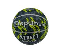 Optimum STREET BASKETBALL - BLACK/YELLOW - SIZE 7