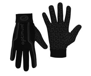 Optimum Thermal Velocity Sports Gloves, All-Weather Elite Performance Grip, Unrestricted Hand Movement, Easy Fasten Strap & Insulated Warmth for Cold Weather Confidence - XXS, Black