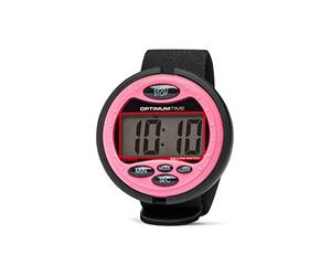 Optimum Time Series 3 Sailing Yachting and Dinghy Watch Pink - Large 65mm overall ABS case - Jumbo plastic case - 1 row display