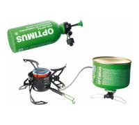 Optimus - Optimus Polaris - Multifuel stove grey/green