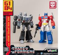 Optimus Prime and Megatron Transformer Toy 2-Pack,AMK Mini Series Transformers G1 Action Figures,4.72 Inch Autobot and Decepticon Toys for Kids Age 8 and Up, No Converting (Mini 2-in-1)
