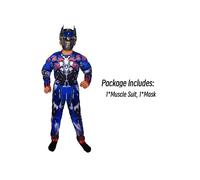 (Optimus Prime, S) Optimus Prime Bumblebee Kids Cosplay Costume Props Mask Party Gifts