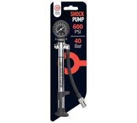 Optio Cycle Shock Pump - Bike Suspension Pump with Pressure Gauge for MTB, Air Fork & Rear Shock | Compatible with Fox, RockShox, Manitou
