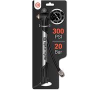 Optio Cycle Shock Pump - Bike Suspension Pump with Pressure Gauge for MTB, Air Fork & Rear Shock | Compatible with Fox, RockShox, Manitou