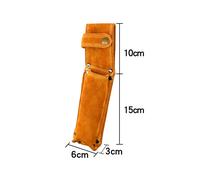 (Option 5) Retro Pouch Hardware Organizer Multipurpose Artificial Leather Portable Tool Bag Holder Waist Pack for Pliers Wrench Woodworking