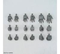 Bandai Spirits Gunpla 03 Option Parts Set, Build Hands, Square Shape, Color Coded Plastic Model
