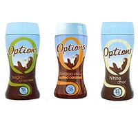 Options 3 Flavours Salted Caramel Mint White Choc