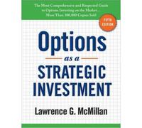 Options as a Strategic Investment by Lawrence G. McMillan 5 edition (Textbook ONLY, Hardcover)