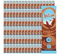 Options Belgian Chocolate Individual Sachets 100x11g