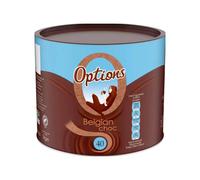 Options Belgian Chocolate Instant Hot Chocolate Drink 1KG