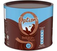 Options Belgian Chocolate Instant Hot Chocolate Powder 1KG