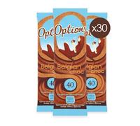 Options Belgian Chocolate Sachets - (Pack of 30 x 11g)