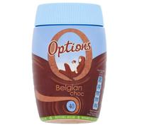 Options Belgian Hot Chocolate Choc-O-Lait 395g