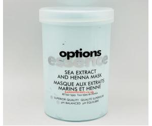 OPTIONS ESSENCE SEA EXTRACT & HENNA MASK FOR ALL HAIR TYPES 1000ml