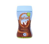 Options Hot Chocolate - Belgian Chocolate - 220g Jar - Instant Hot Chocolate