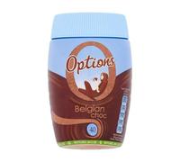 Options Belgian Choc Hot Chocolate 395g