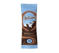 Options Low Calorie Belgian Hot Chocolate Drink 11g Sachets, Pack of 100