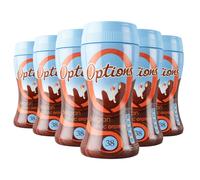Options Orange Hot Chocolate Drink (Multipack of 6 x 220g Jars)