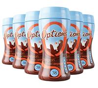 Options Orange Hot Chocolate Drink (Multipack of 6 x 220g Jars)