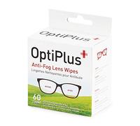 OptiPlus 60-Count Pre-Moistened Anti-Fog Lens Wipes, 6" x 5"