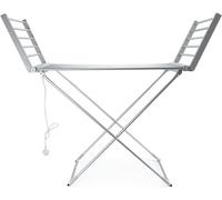 OptiProducts Heated Clothes Airer | Aluminium Clothes Drying Rack | Winged Electric Clothes Dryer Rack