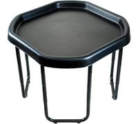 OptiProducts Kids Mixing Play Tray with Height Adjustable Stand - Large 100CM Sensory Activity Table for Sand, Water, Mud, Paint & Messy Play | Indoor & Outdoor Learning Play Tray